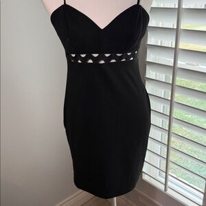 NWT IN San Francisco size 3 Elegant Black Spaghetti Strap Dress
